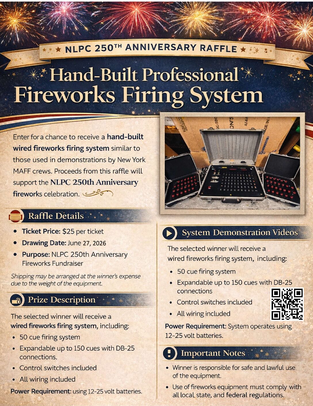 Fireworks Firing System